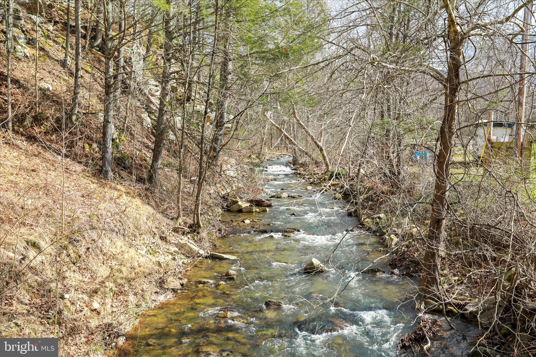 3699 Waites Run Road Wardensville, WV 26851 - Photo 43 of 43 Creek flows at the edge of the property