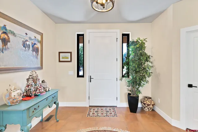 a view of entryway with toys