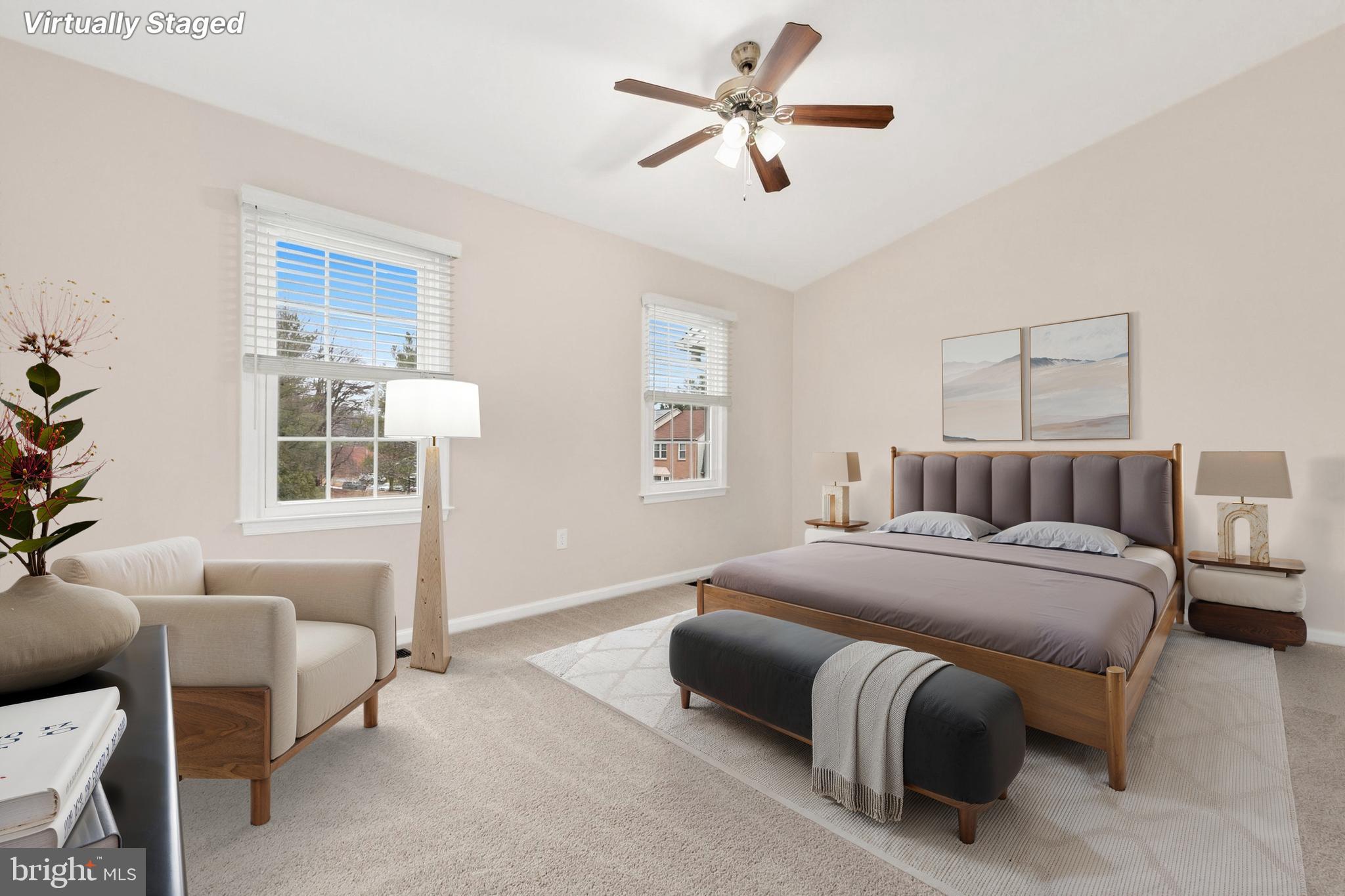 3133 Beaverwood Lane Silver Spring, MD 20906 - Photo 18 of 41 a bedroom with a bed couch and window