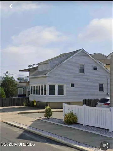 a view of a house with a terrace