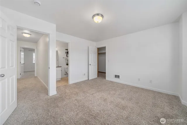 a view of empty room