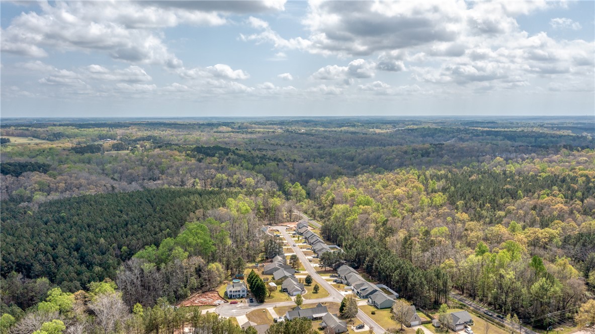 102 Hawk Ridge Drive Anderson, SC 29621 - Photo 5 of 38 An aerial perspective reveals a serene residential community nestled among expansive green landscapes.