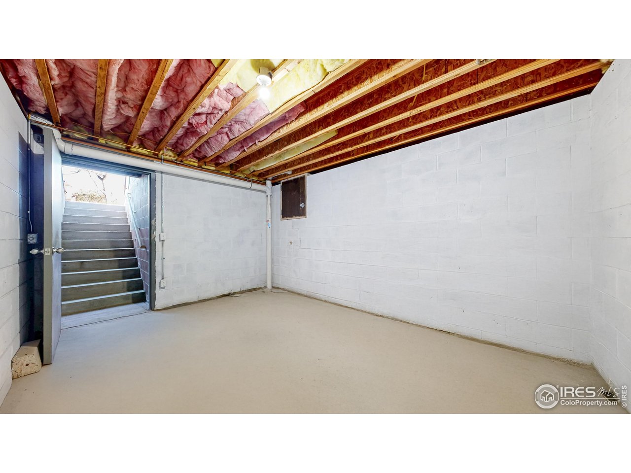 5708 South Timberline Road Fort Collins, CO 80528 - Photo 34 of 49 214 sq. ft. cellar / unfinished basement accessible from the back patio