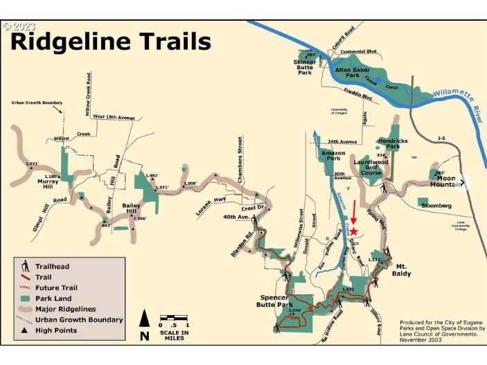 1357 East 43rd Avenue Eugene, OR 97405 - Photo 28 of 28 a view of a bed