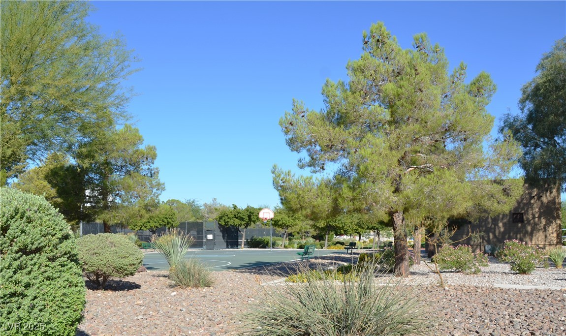 9065 Starling Wing Place Las Vegas, NV 89143 - Photo 46 of 53 View of yard with community basketball court