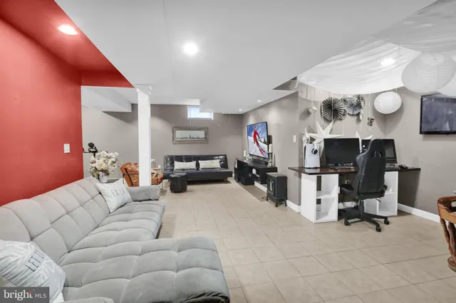 a picture of a room with furniture