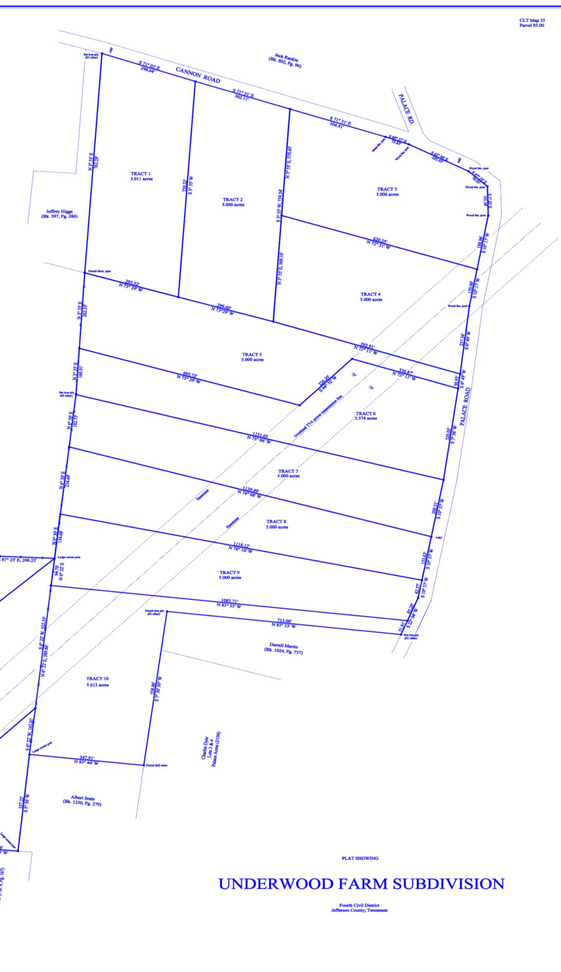 Lot #9 Palace Road Jefferson City, TN 37760 - Photo 31 of 31 Survey - Lots 1-10