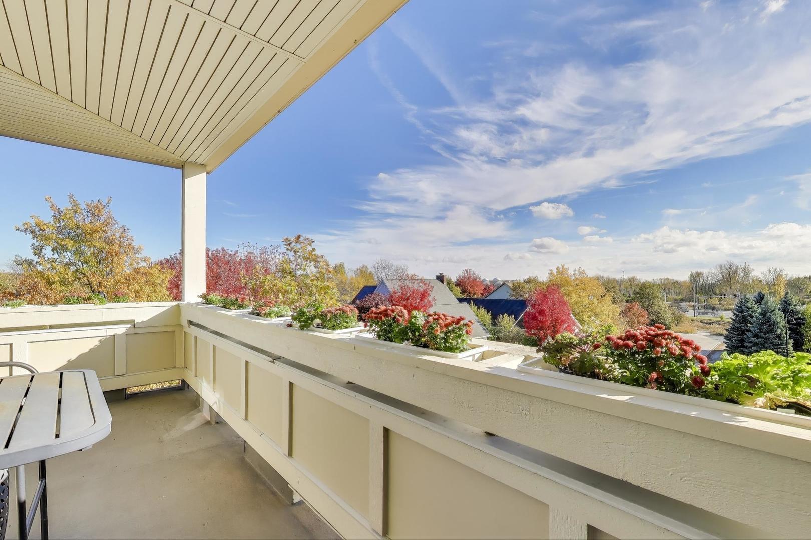 977 Harris Road, Unit 34 Grayslake, IL 60030 - Photo 16 of 27 a view of a flower garden with an empty space