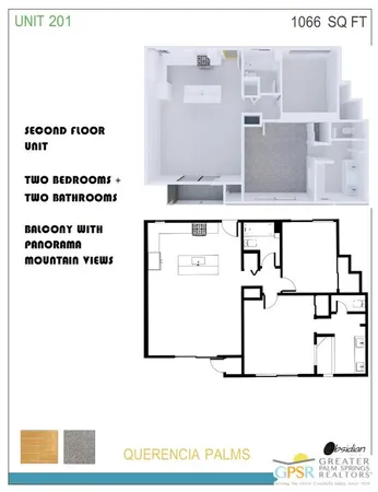 $539,000 | 588 East San Lorenzo Road, Unit 201, Palm Springs, CA 92264