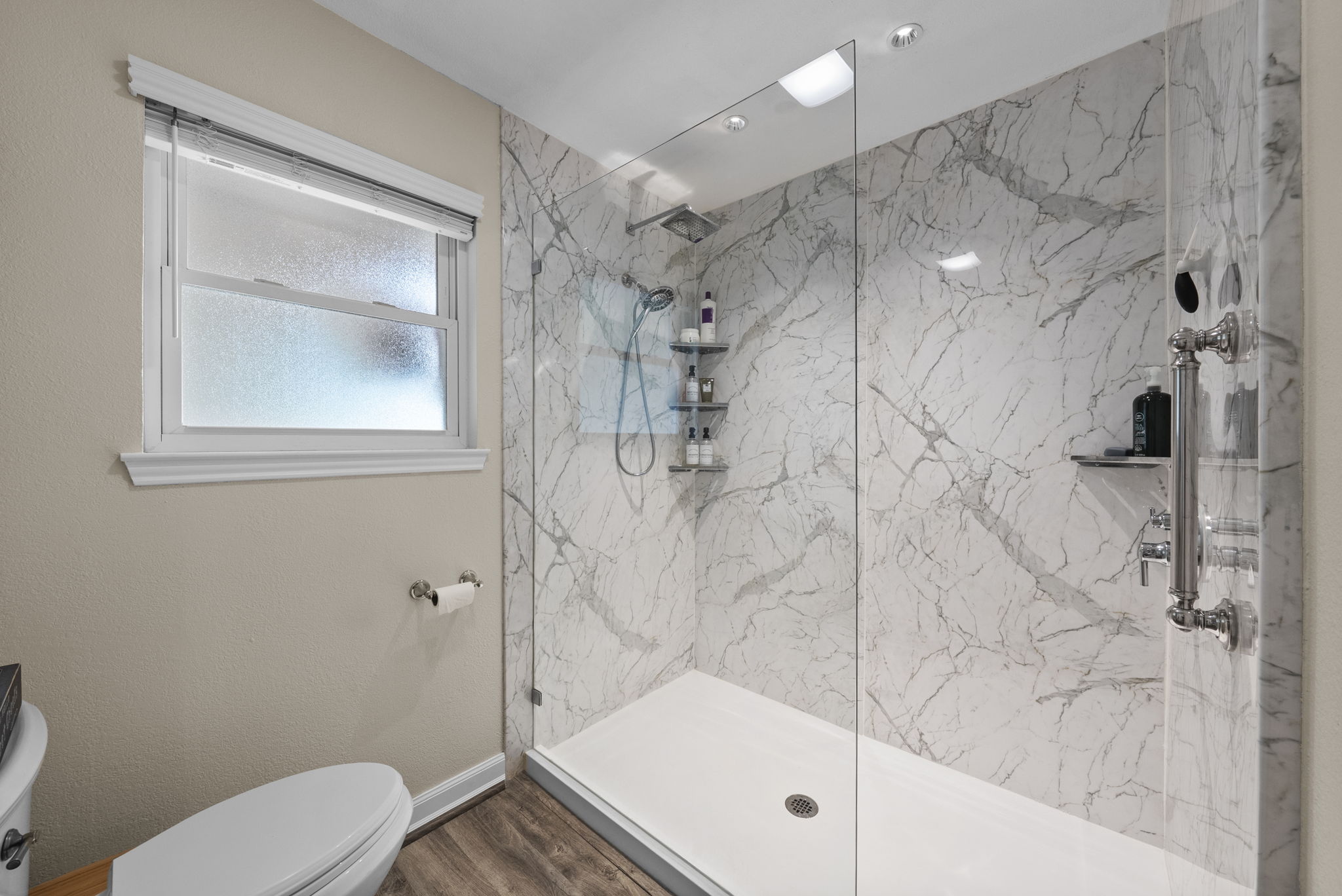 2702 Double Tree Street Round Rock, TX 78681 - Photo 19 of 40 a bathroom with a shower and toilet