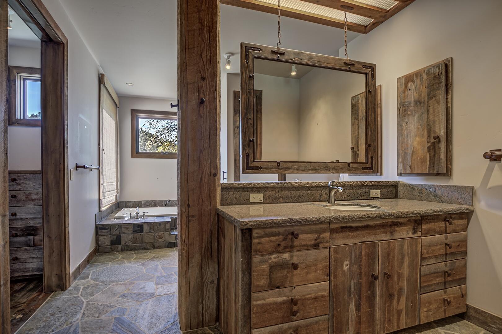 2401 East Rim Club Drive Payson, AZ 85541 - Photo 48 of 116 Dual vanities with open concept and natural lighting