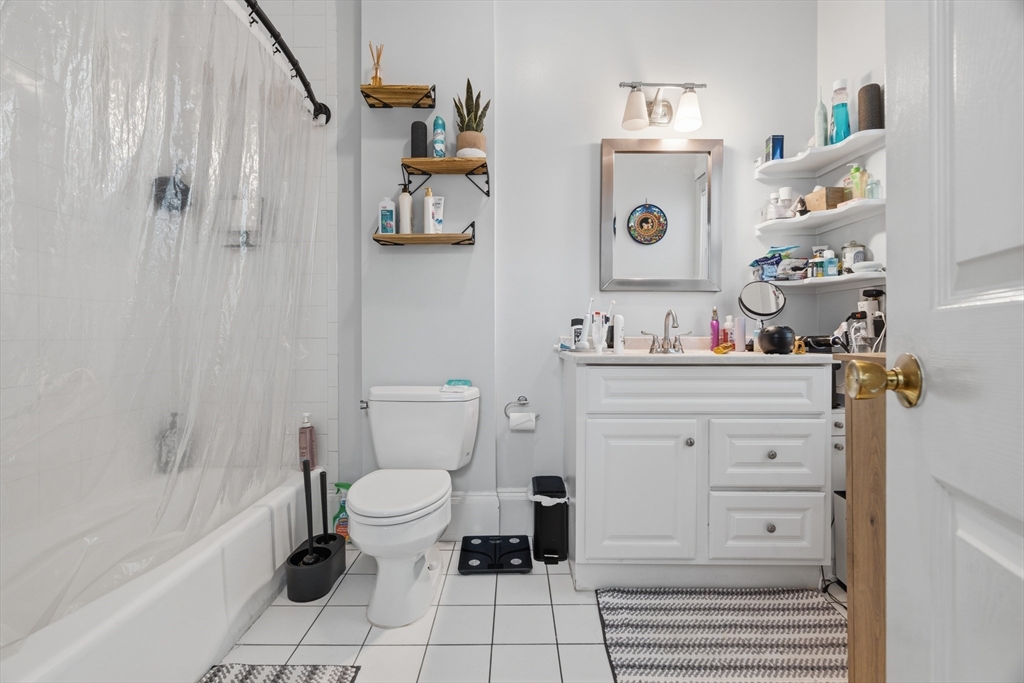 33 Mystic Street, Unit 3 Boston, MA 02129 - Photo 14 of 21 a bathroom with a sink toilet and shower