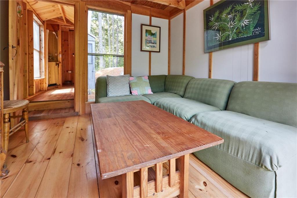 199 River Road Edgecomb, ME 04556 - Photo 25 of 34 Main room of cottage looking down...
