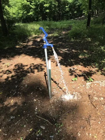a view of an outdoor space and a lake view