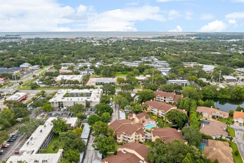 1550 South Belcher Road, Unit 223 Clearwater, FL 33764 - Photo 38 of 38 an aerial view of residential houses with city view