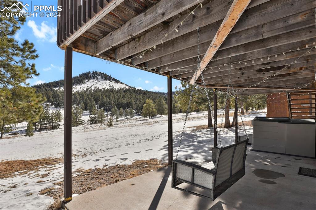 998 Bunker Hill Road Silver Cliff, CO 81252 - Photo 39 of 49 a view of a backyard of the house