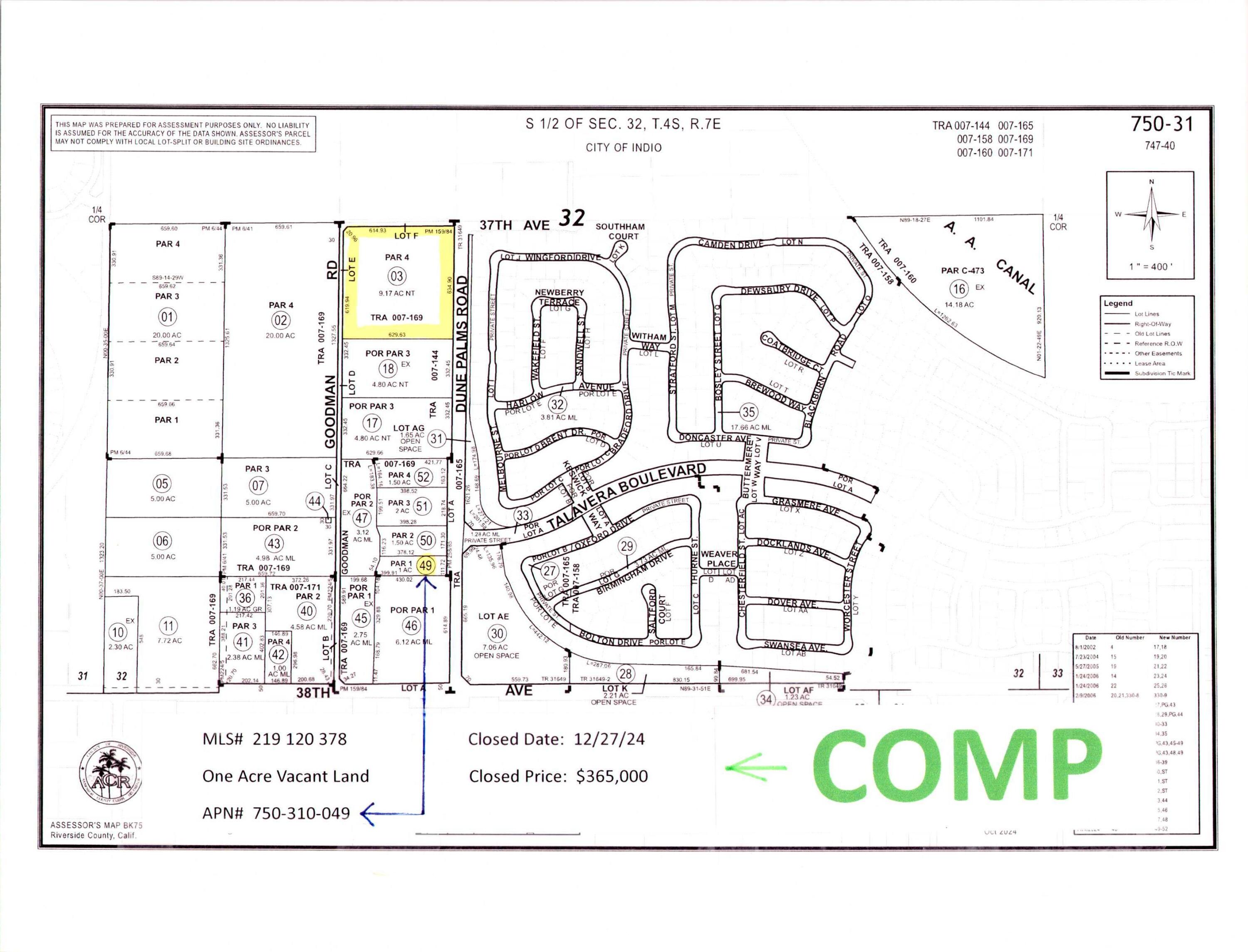0 Dunes Palm Road Indio, CA 92203 - Photo 3 of 3 unknown