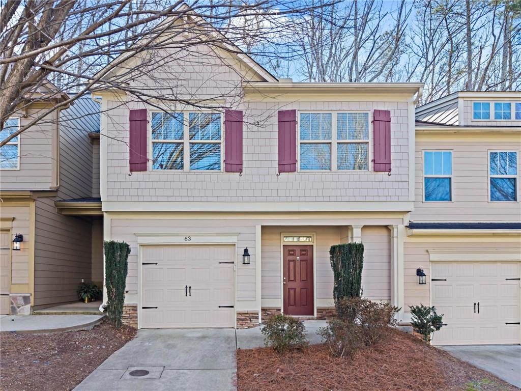 front view of the house