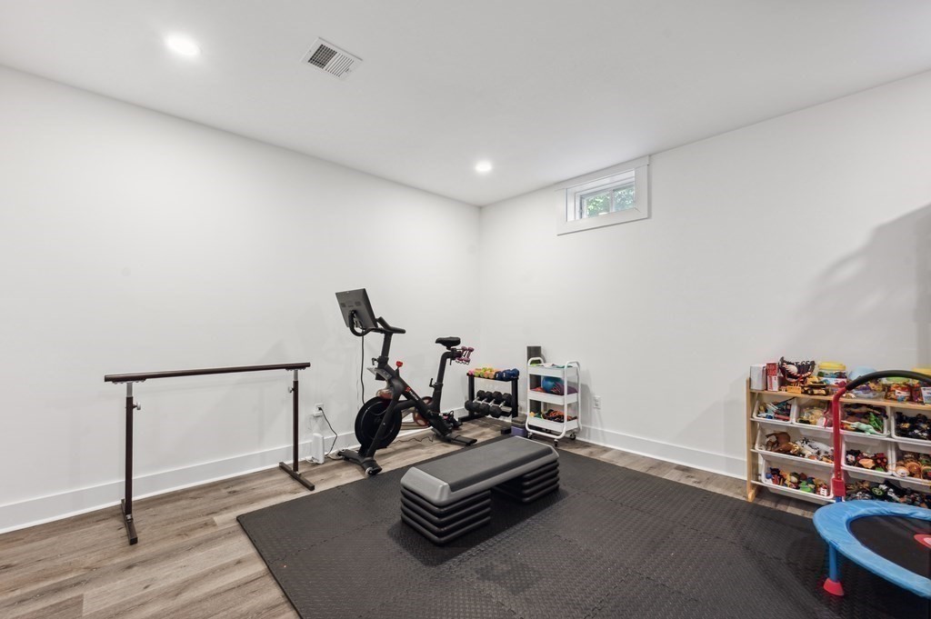 40 Carver Road Wellesley, MA 02481 - Photo 24 of 34 a view of a room with gym equipment
