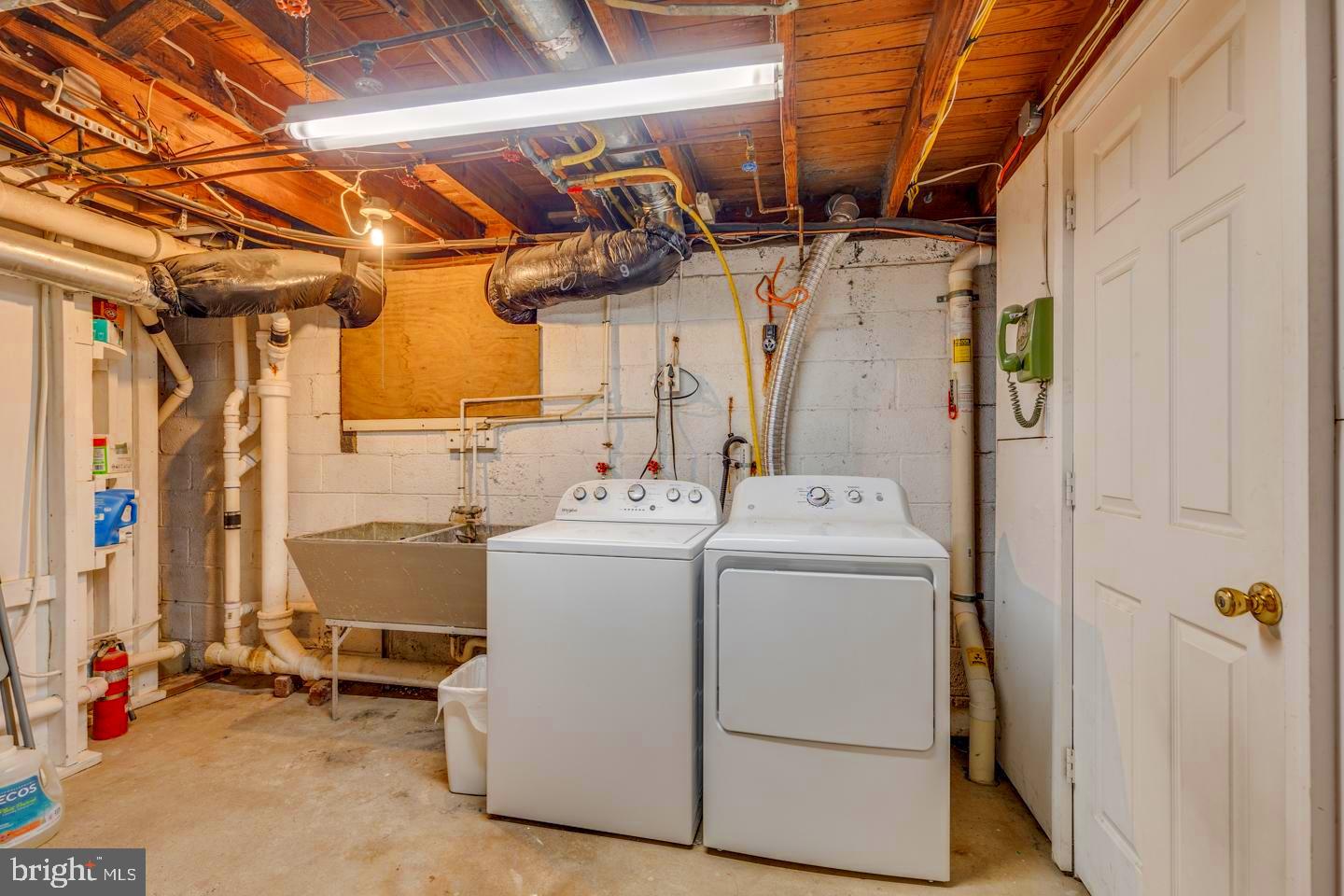 284 Bewley Road Haddonfield, NJ 08033 - Photo 31 of 36 a utility room with dryer and washer