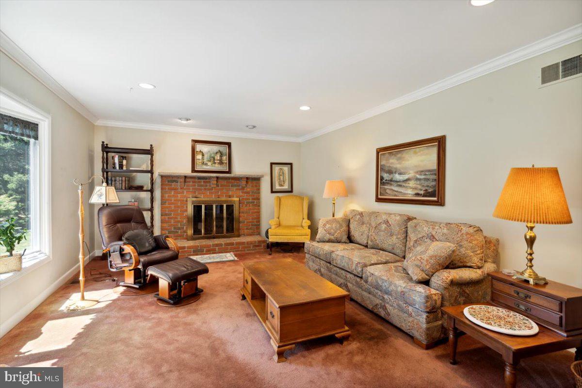 2310 Pineview Drive Malvern, PA 19355 - Photo 17 of 34 Family Room with Bow Window overlooking rear yard