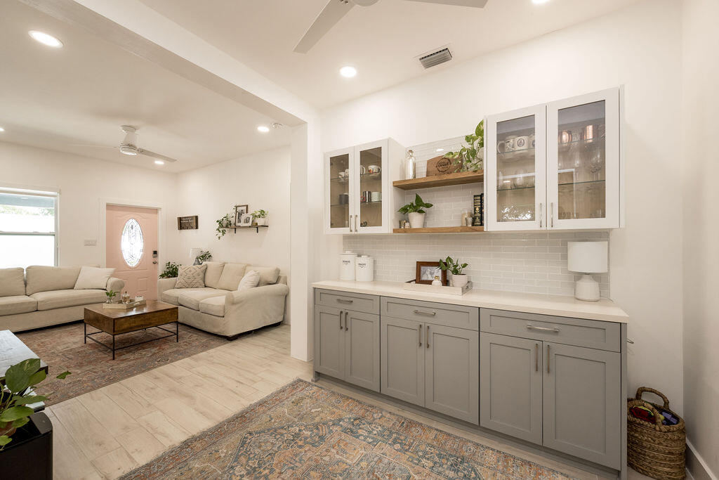 3402 Eagle Avenue Key West, FL 33040 - Photo 6 of 27 a living room with furniture and view of kitchen
