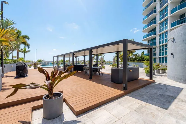 a view of a living room with a patio
