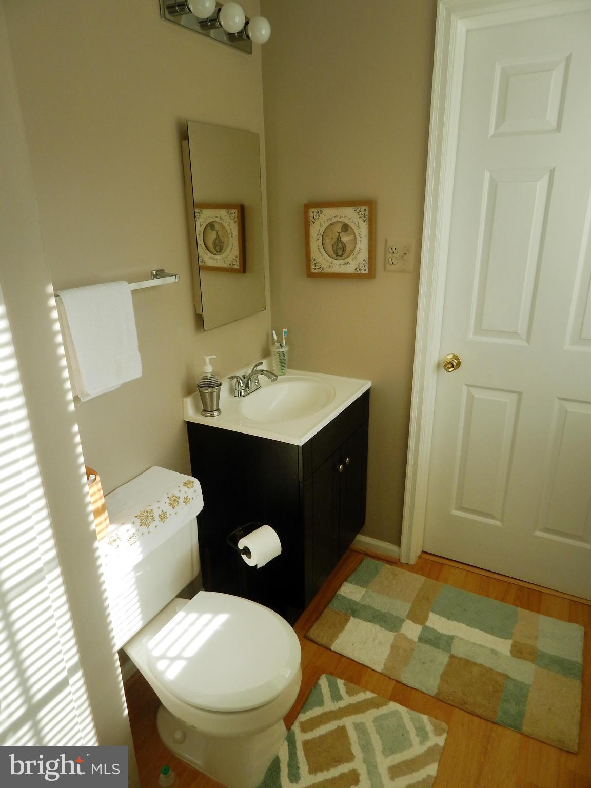 5776 Heming Avenue Springfield, VA 22151 - Photo 18 of 25 a bathroom with a sink mirror vanity and toilet