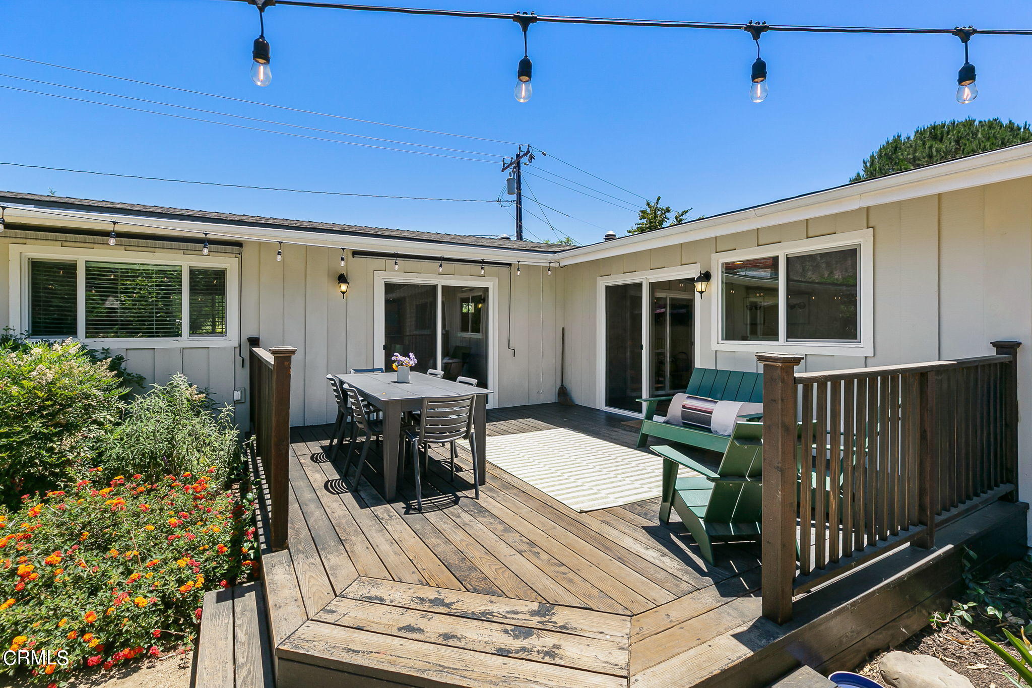 807 Daly Road Ojai, CA 93023 - Photo 35 of 50 a view of a house with backyard and sitting area