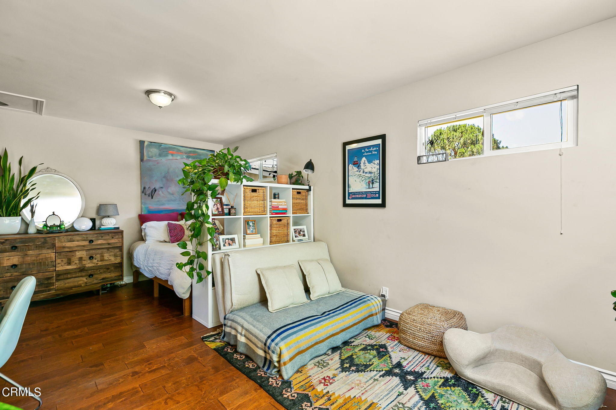 807 Daly Road Ojai, CA 93023 - Photo 45 of 50 a living room with furniture and a potted plant