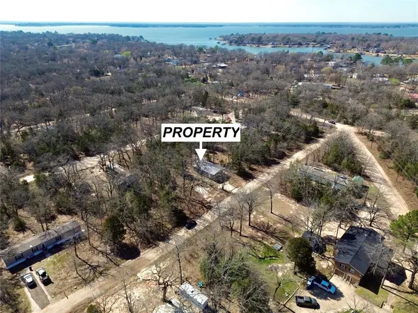 a view of a backyard with a small park