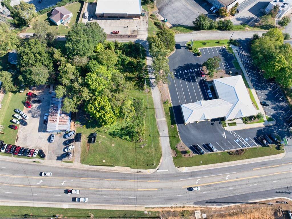 593 Shallowford Road Gainesville, GA 30504 - Photo 6 of 14 an aerial view of a house with yard