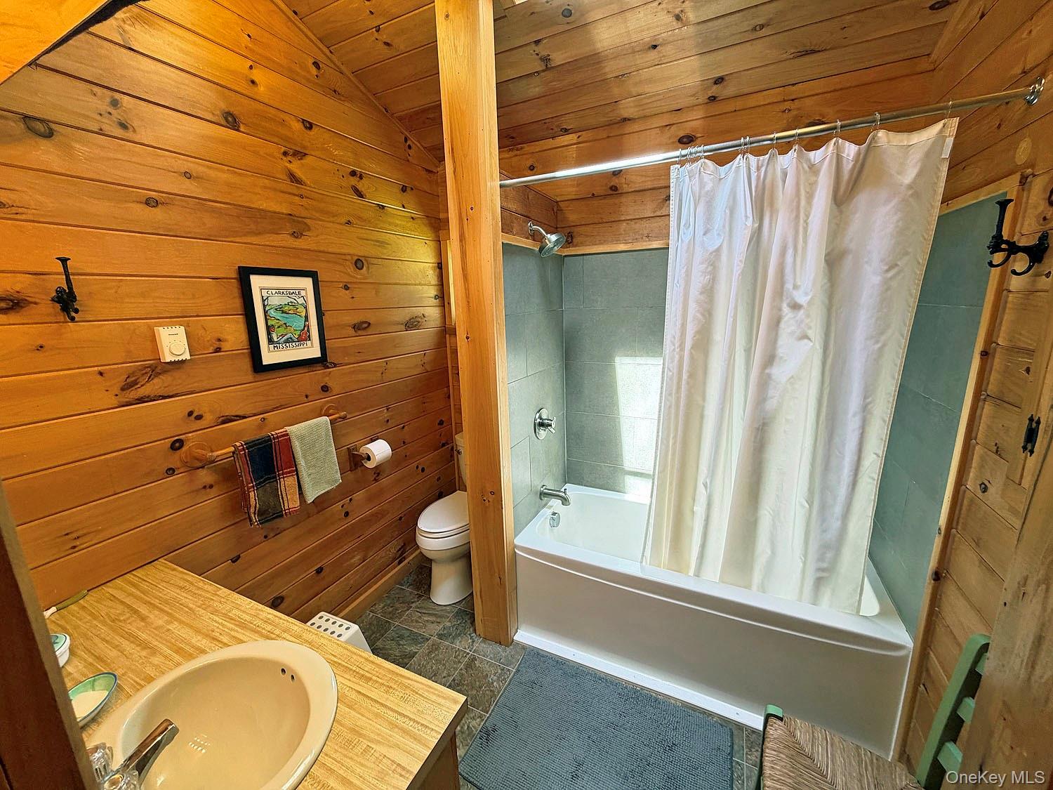 5120 Peas Eddy Road Hancock, NY 13783 - Photo 27 of 37 a bathroom with a sink and a mirror