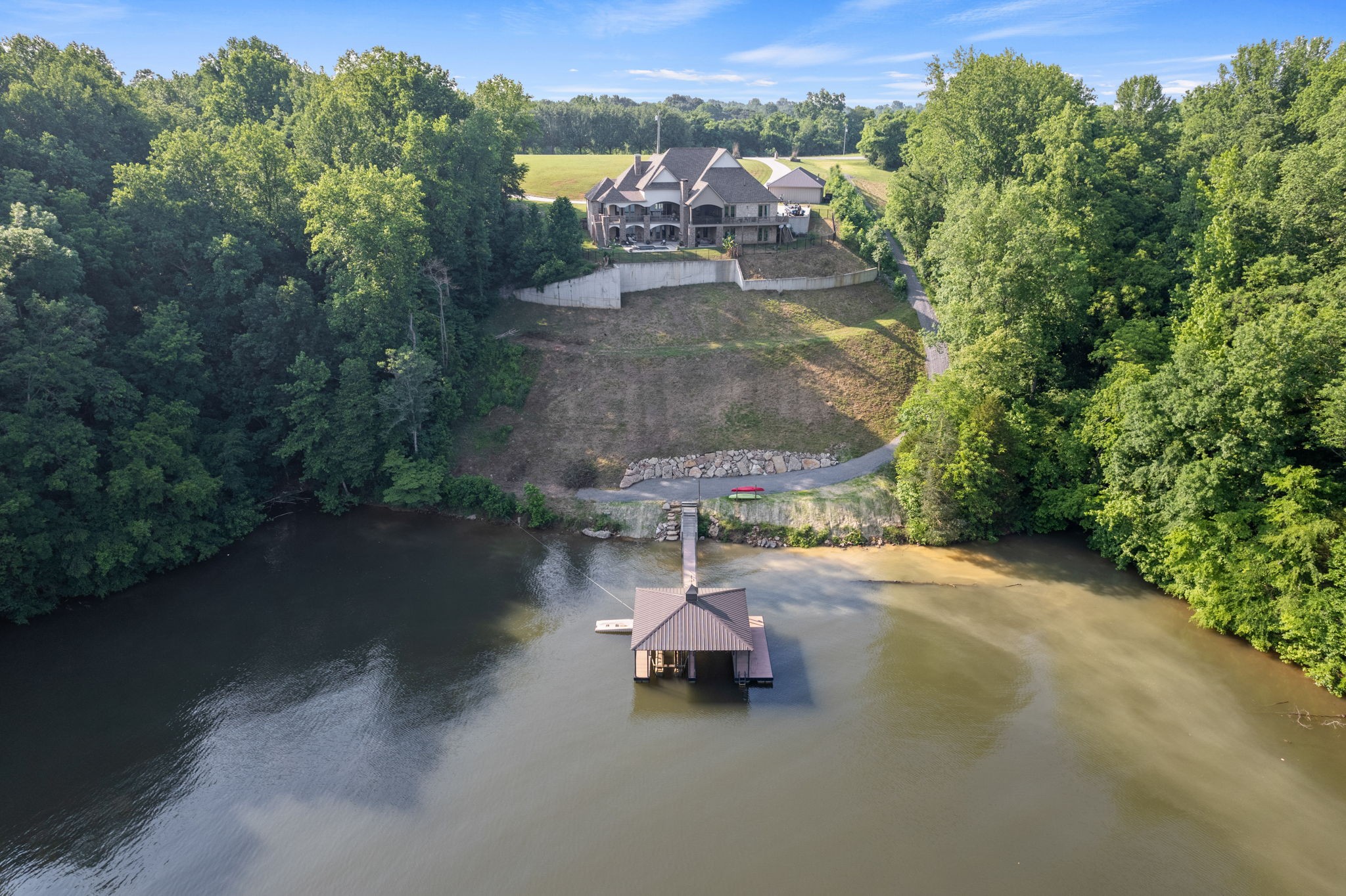 236 Beech Hill Drive Winchester, TN 37398 - Photo 32 of 70 an outdoor sitting area with lake view