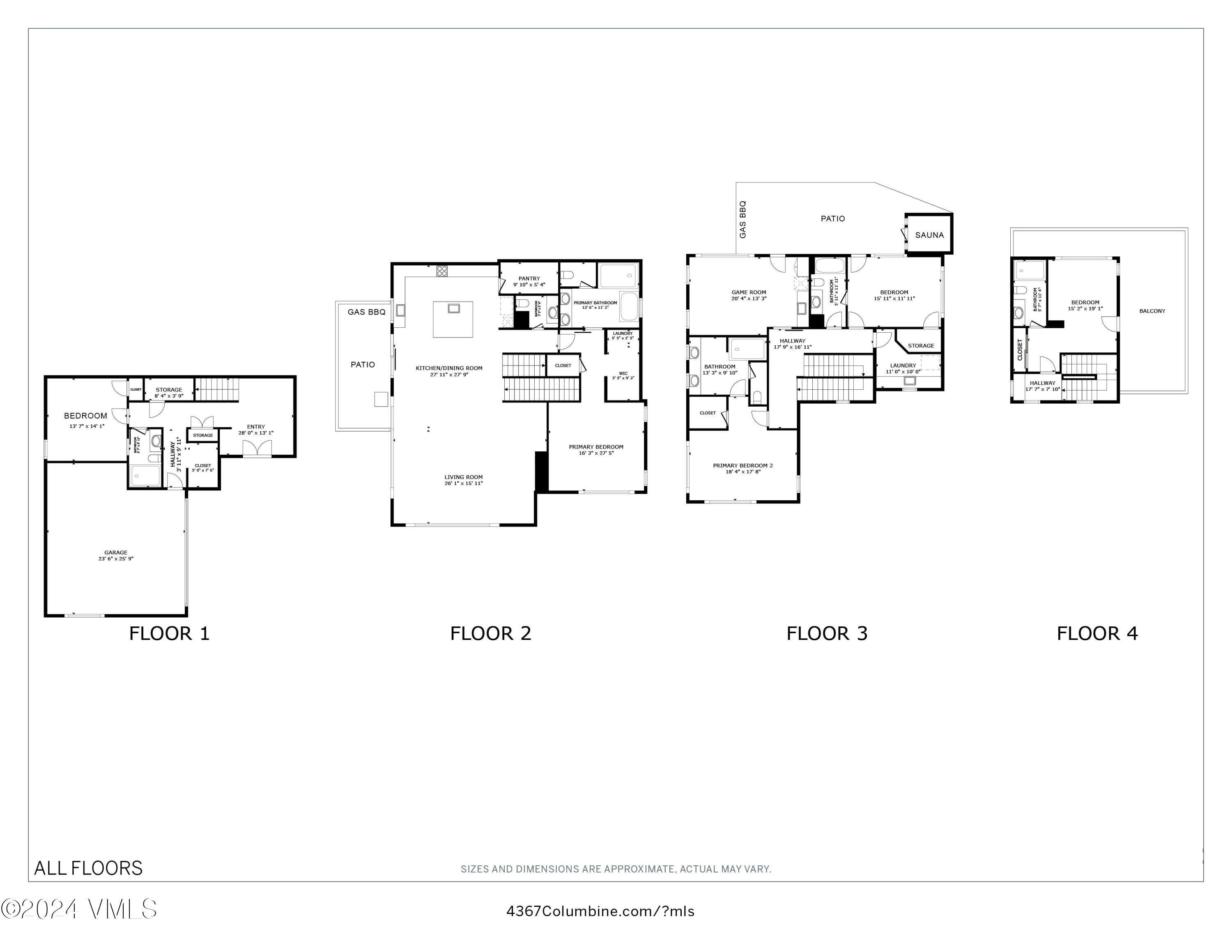 4367 Columbine Drive Vail, CO 81657 - Photo 44 of 44 Floor Plans_4367Columbine_