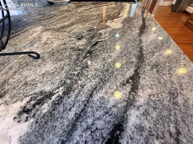 a view of a backyard of the house