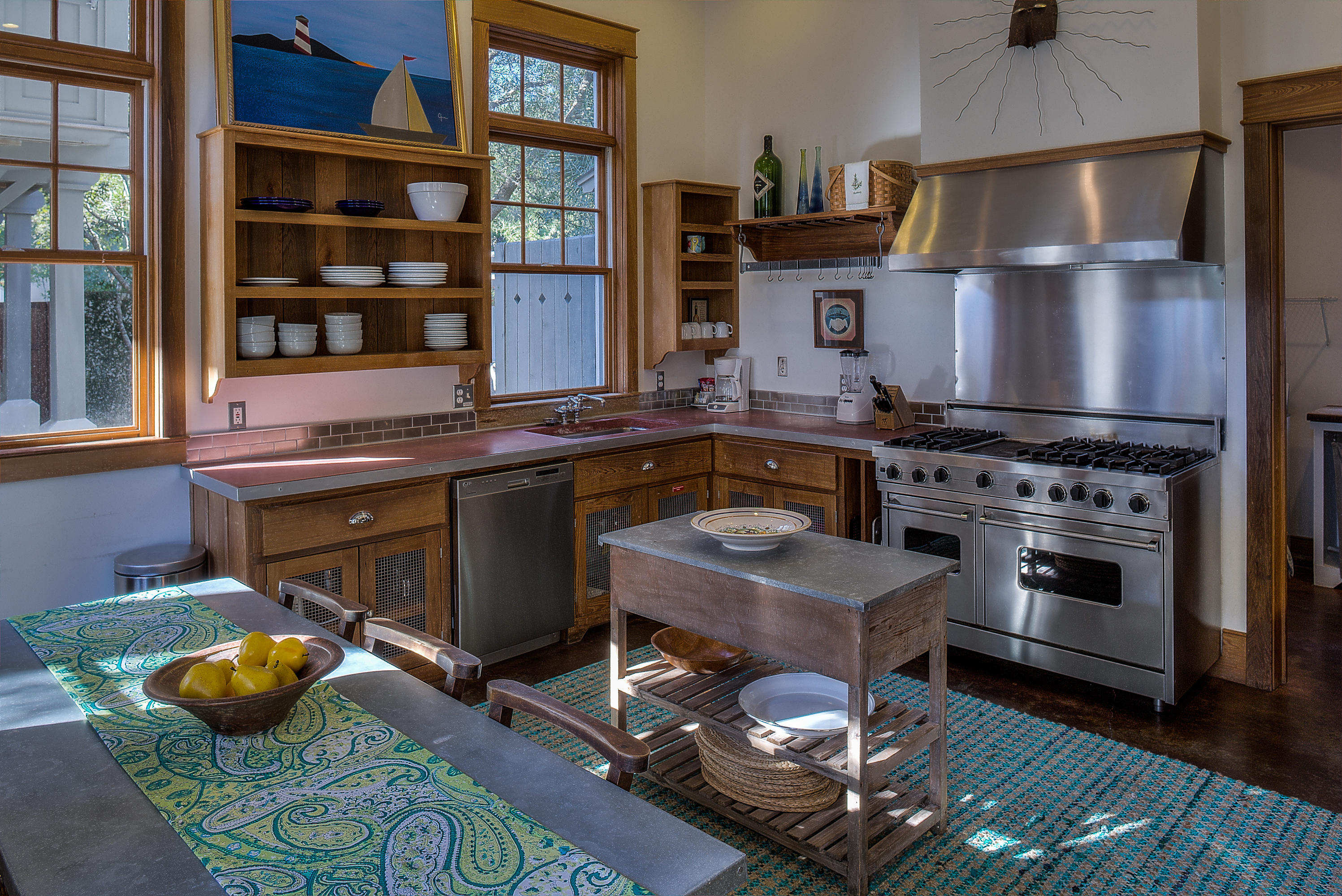 61 Round Road Ln Inlet Beach Inlet Beach, FL 32461 - Photo 5 of 38 a kitchen with table and chairs