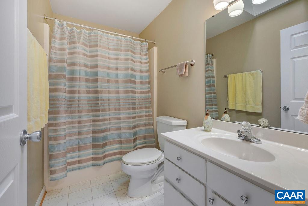 14 Powhatan Road Palmyra, VA 22963 - Photo 29 of 38 a bathroom with a sink a toilet and shower