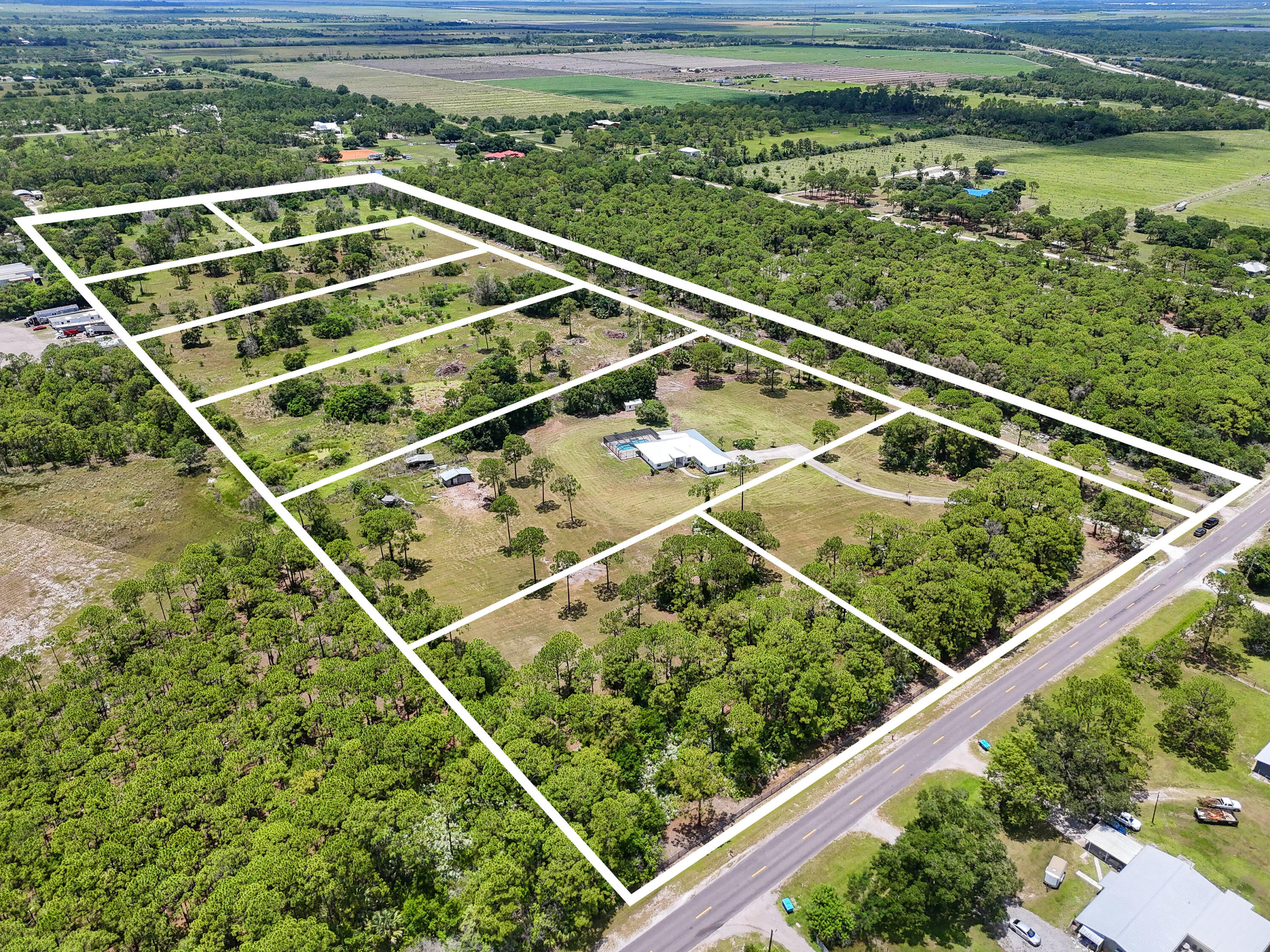 425 North Ffa Road Fort Pierce, FL 34945 - Photo 3 of 106 425NFFARdAerials(20)marked