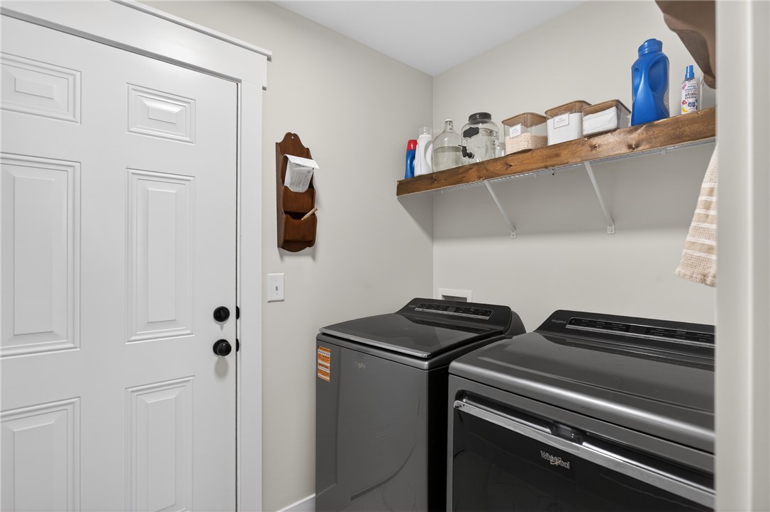 106 Bolt Road Townville, SC 29689 - Photo 24 of 33 Functional utility room with efficient laundry appliances and practical storage.