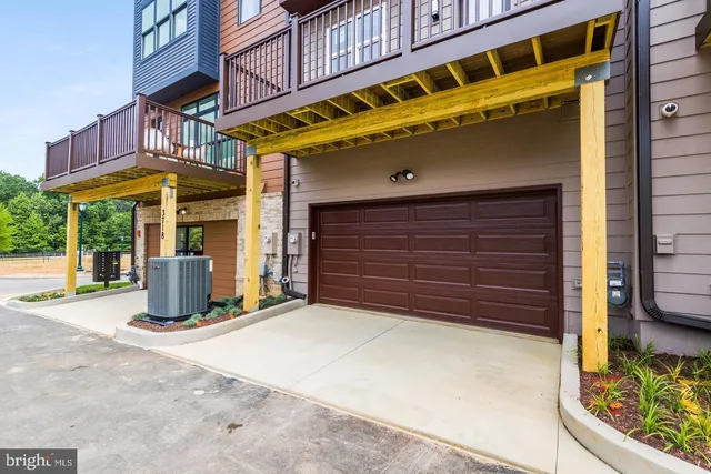a view of a building with a window