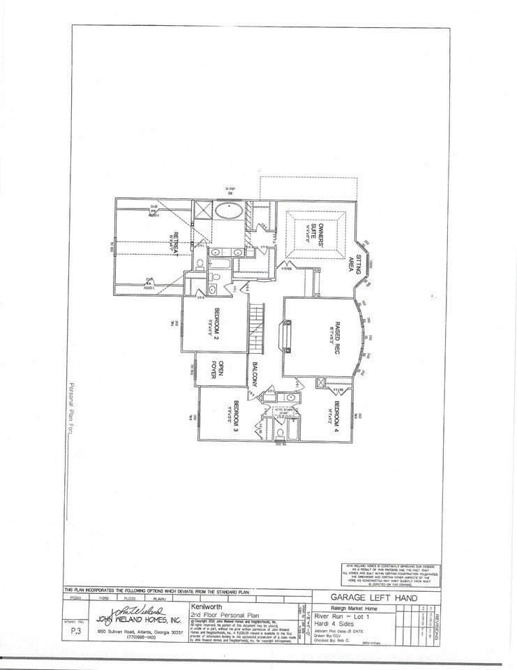 12005 Joseph Drive Raleigh, NC 27614 - Photo 25 of 25 floorplan 2nd floor