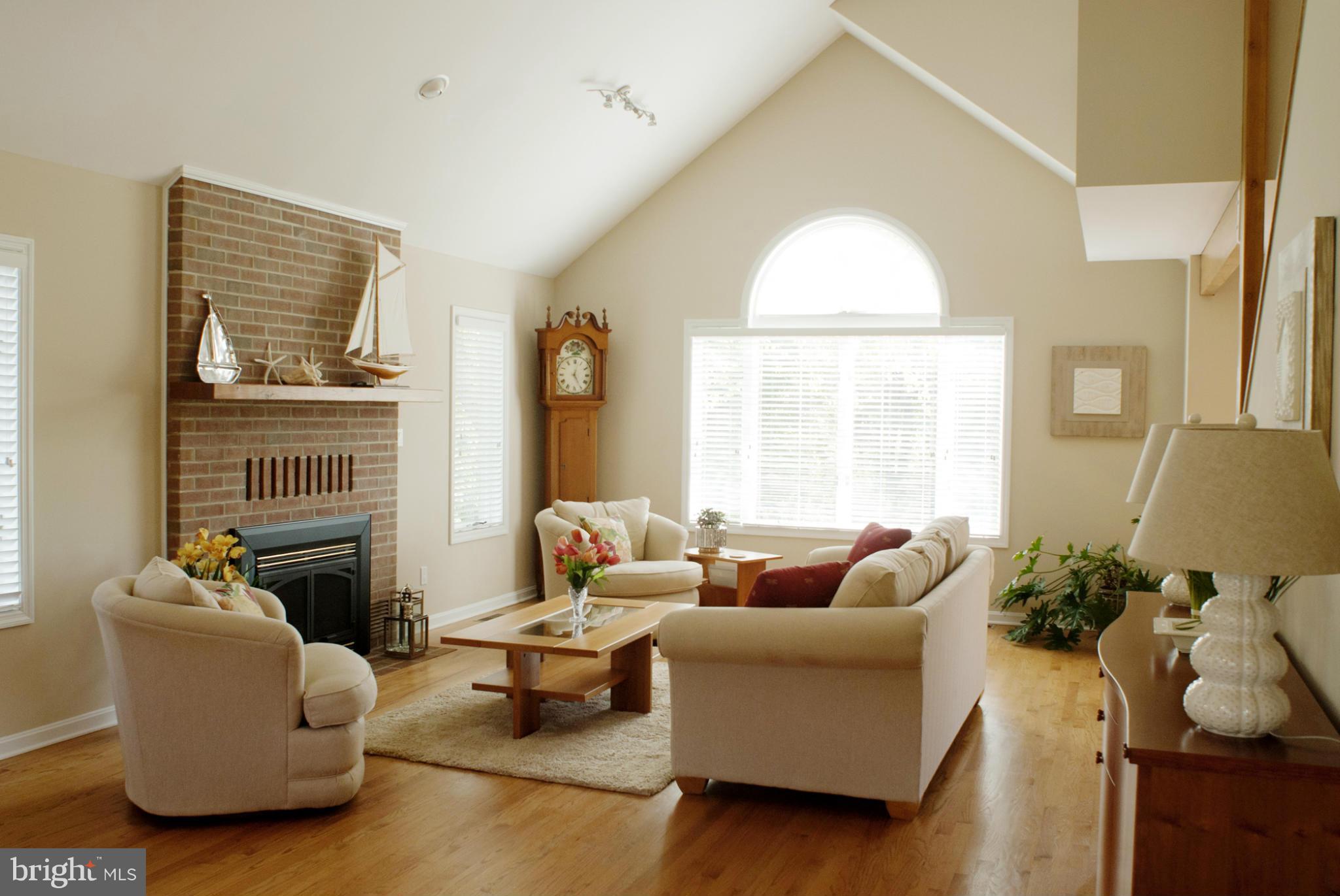 1016 Double Gate Road Davidsonville, MD 21035 - Photo 4 of 30 Living Room with Cathedral Ceilings