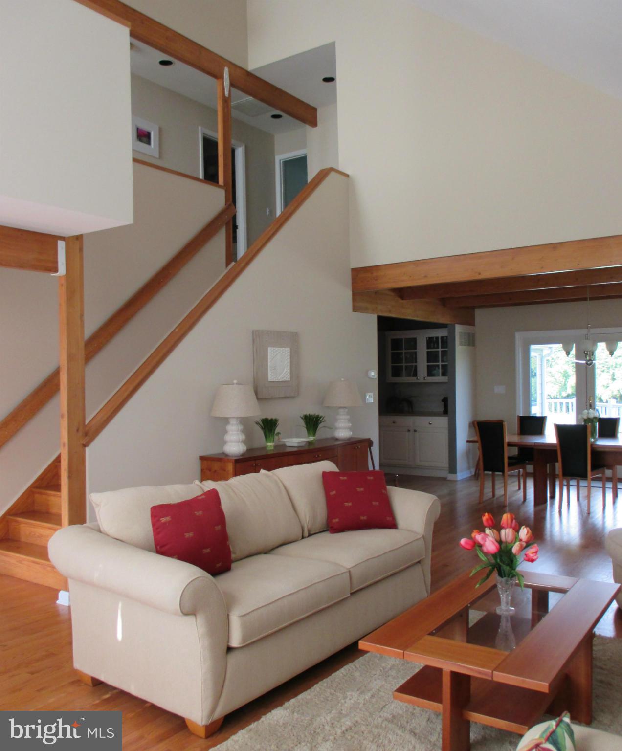 1016 Double Gate Road Davidsonville, MD 21035 - Photo 5 of 30 View of wood beam accents to upper level