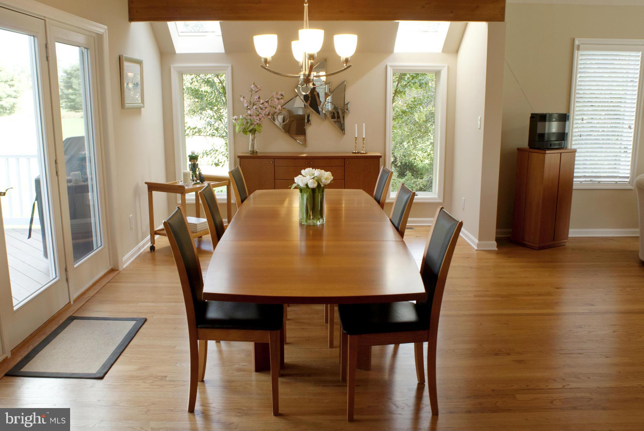 1016 Double Gate Road Davidsonville, MD 21035 - Photo 6 of 30 Dining Room with Bump-Out and Skylights