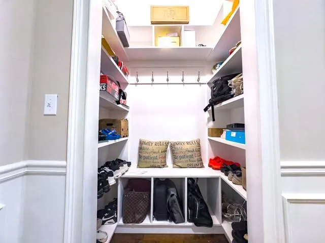 a view of storage and utility