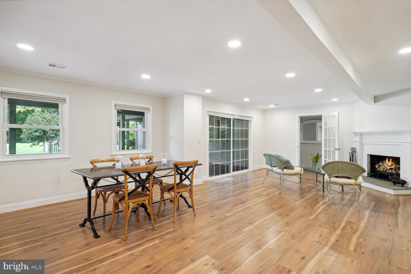 10511 South Glen Road Potomac, MD 20854 - Photo 29 of 44 Expansive Recreation Room to Covered Patio
