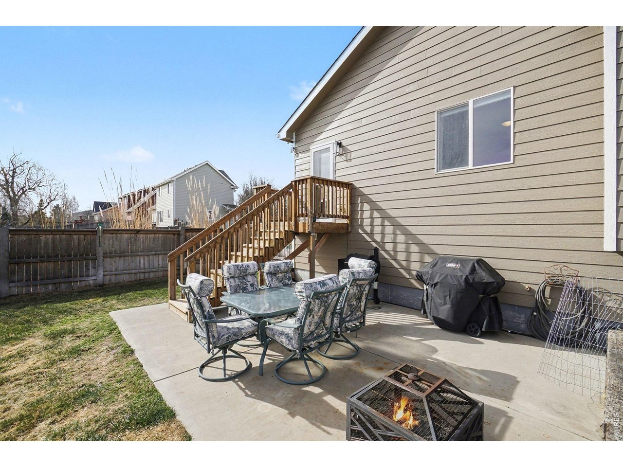 844 Cliffrose Way Severance, CO 80550 - Photo 35 of 50 a view of a chairs and table in patio