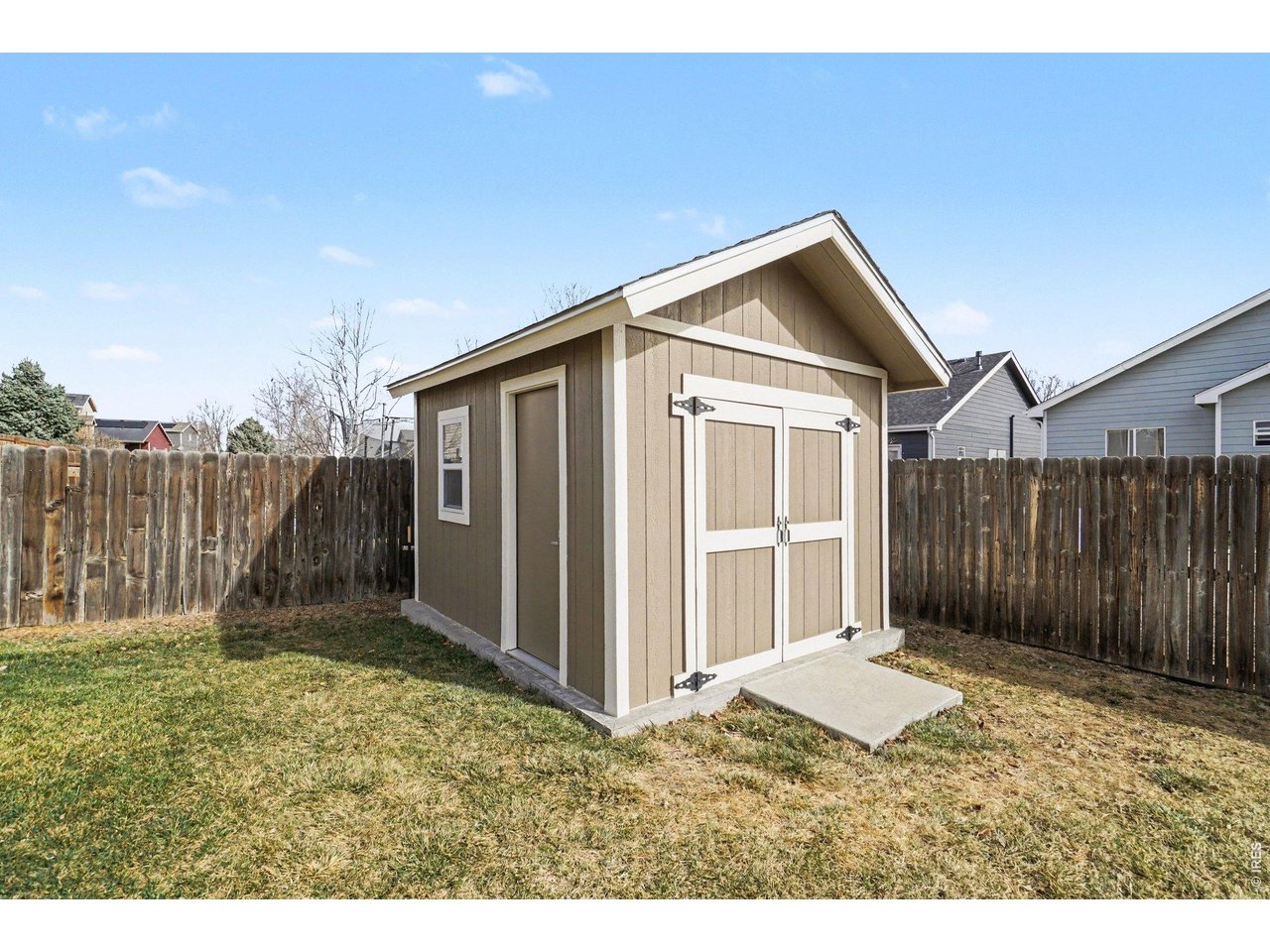 844 Cliffrose Way Severance, CO 80550 - Photo 40 of 50 a backyard of a house
