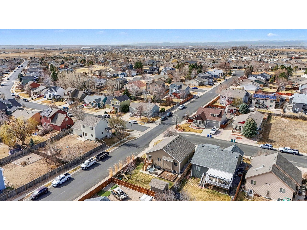 844 Cliffrose Way Severance, CO 80550 - Photo 43 of 50 an aerial view of a city